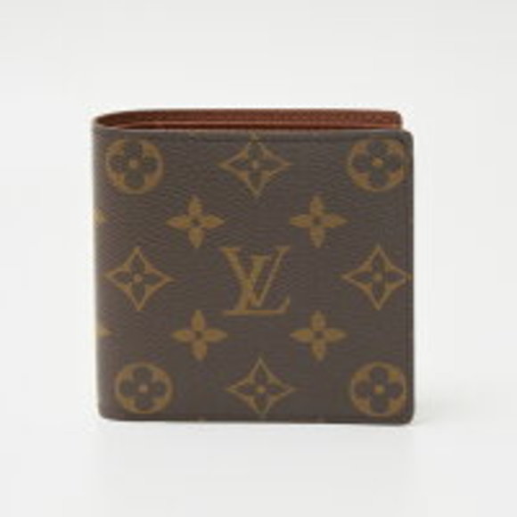 Louis Vuitton Monogram Brown Leather Portefeuille Marco Wallet Bifold - Picture 1 of 7